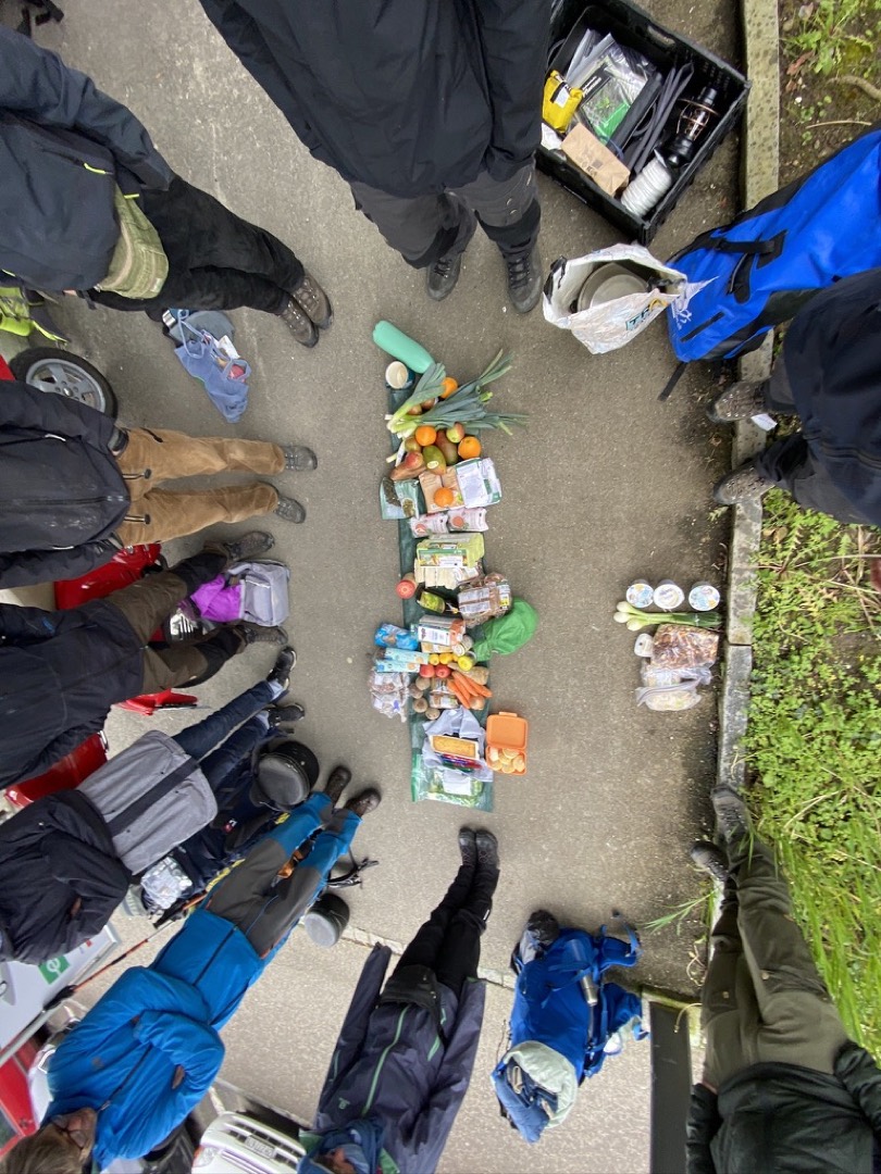 Outdoor-Lunch am Üetliberg: Kochen mit spezieller Ausrüstung